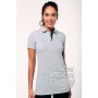 DESIGNED TO WORK WK209 LADIES’ SHORT-SLEEVED LONGLINE POLO SHIRT